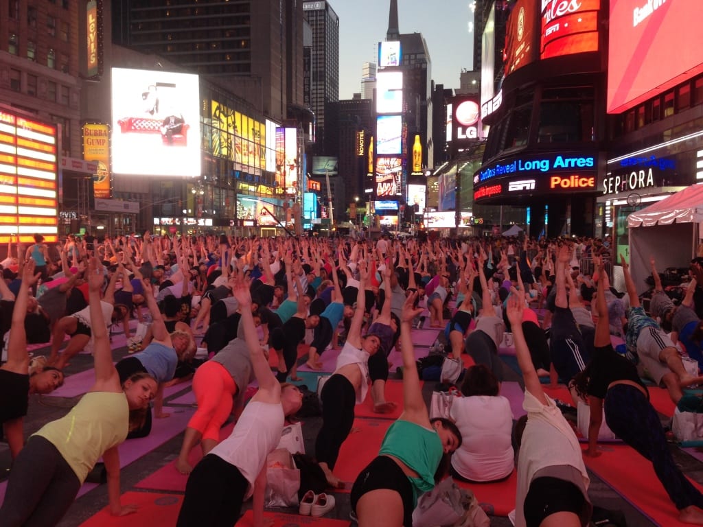 Times Square Yoga 4