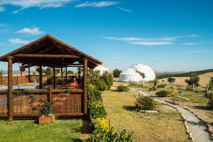 dome and pool