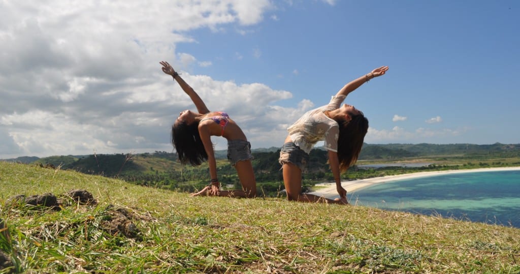 travelling yoga teacher