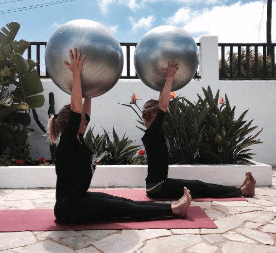 pilates and barre retreat Spain