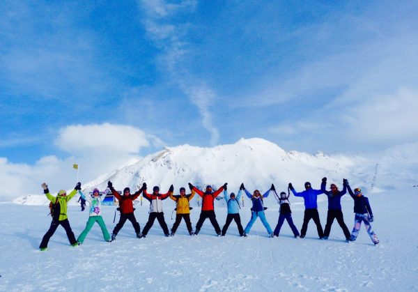 yoga and skiing holiday