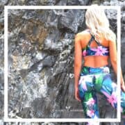 Tropical Recycled Plastic Women’s Printed Leggings