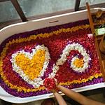 Bali flower bath