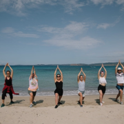 Late Summer Beach Yoga Holiday Sardinia