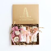 The Serene Goddess: Energy Cleansing Kit | Smudge Kit with Sage, Palo Santo & Crystals