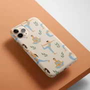 Yoga Poses Phone Case: Stylish Protective Cover