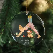 Personalised Yoga Ornament | Yoga Instructor Gift